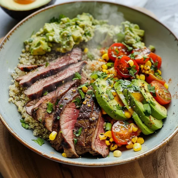 Steak Avocado Corn Bowl: A Delicious and Nutritious Recipe for Any Meal