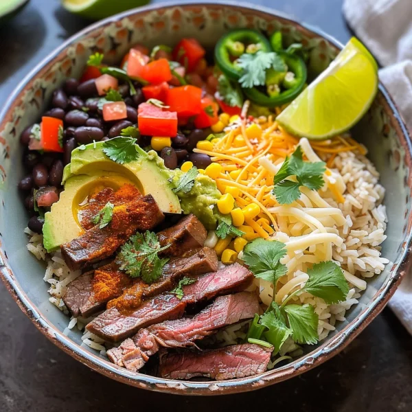 Steak Burrito Bowl