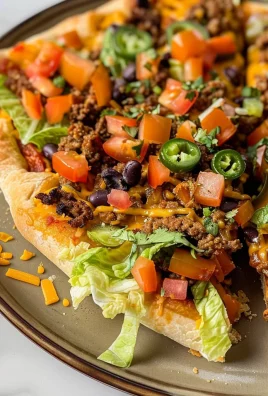 Taco Pizza Appetizer: A Delightful Fusion of Flavors
