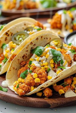 The Ultimate Guide to Fried Chicken Street Corn Tacos with Jalapeño Lime Ranch: A Flavorful Fiesta in Every Bite