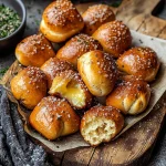 10 Minute Fluffy Air Fryer Pretzel Bites