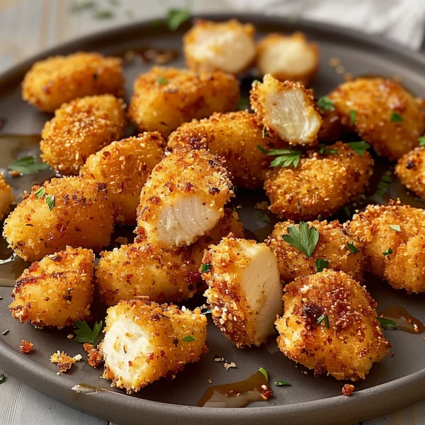 Air Fryer Ranch-Crusted Chicken Bites