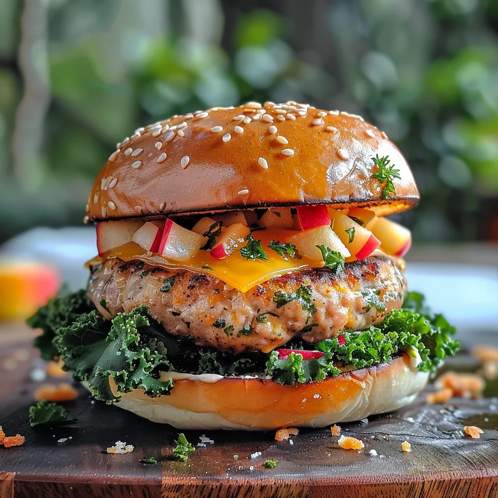 Apple Turkey Burgers image 2
