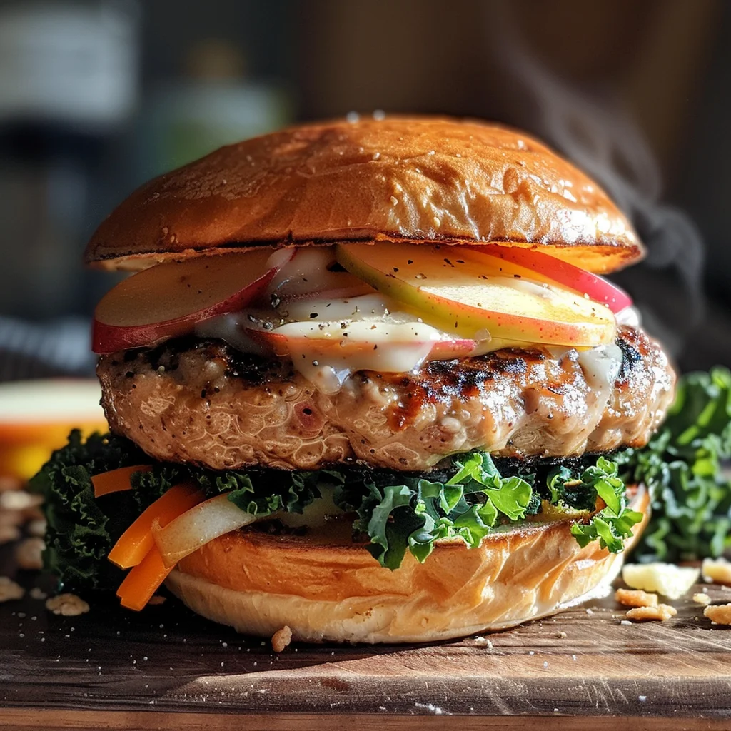 Apple Turkey Burgers image 3