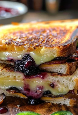 Blackberry Bacon Grilled Cheese