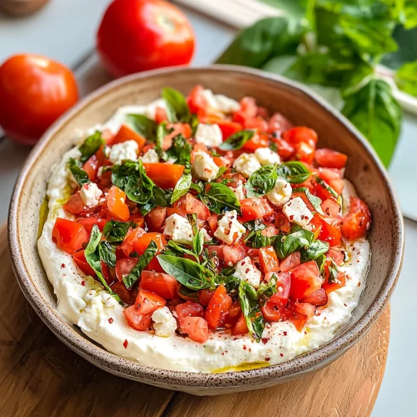 Bruschetta Dip: A Vibrant and Flavorful Appetizer to Delight Your Guests
