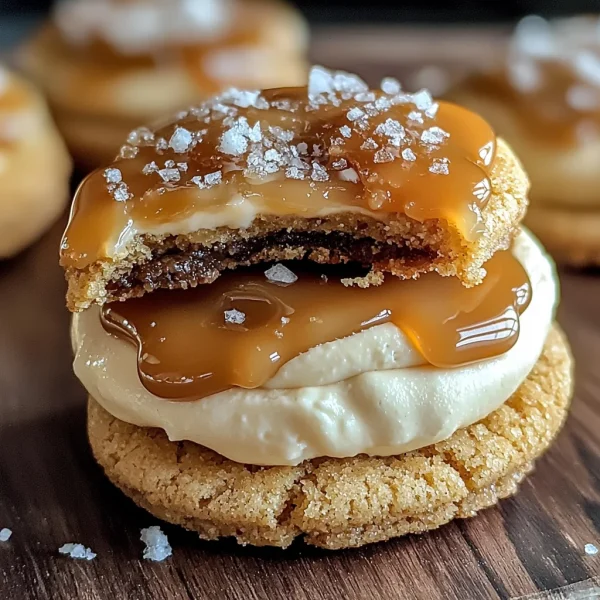 Caramel Cheesecake Cookies