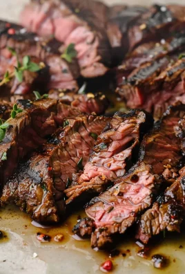 Charred and Juicy Marinated Skirt Steak