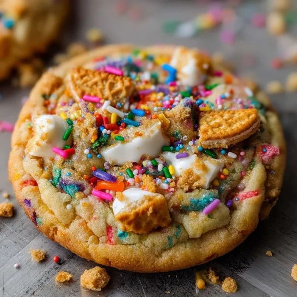 Chewy Birthday Cake Cookies