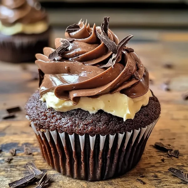 Chocolate Coffee Cream Cupcakes Recipe You'll Love
