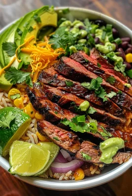 Cilantro Lime Steak Bowls