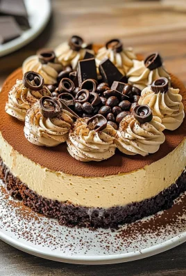 Coffee Brownie Cheesecake