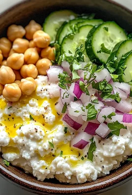 Cottage Cheese and Chickpea Salad: A Refreshing and Protein-Packed Delight