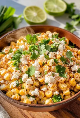 Creamy Mexican Street Corn Salad with a Kick