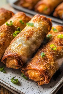 Crispy Crab Cake Egg Rolls: A Savory Seafood Snack Delight