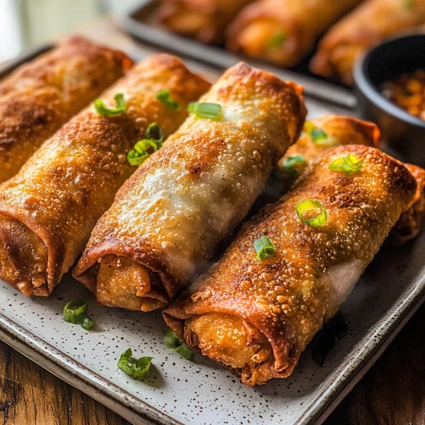 Crispy Crab Cake Egg Rolls: A Savory Seafood Snack Delight