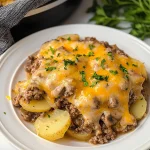 Crockpot Hamburger Potato Casserole
