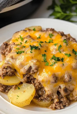 Crockpot Hamburger Potato Casserole