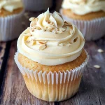 Easy Almond Cupcakes (With Almond Buttercream)