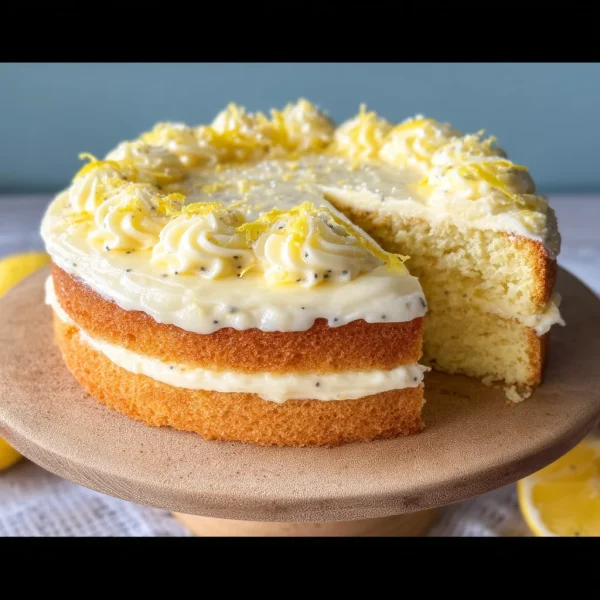 Easy Lemon Birthday Cake Recipe