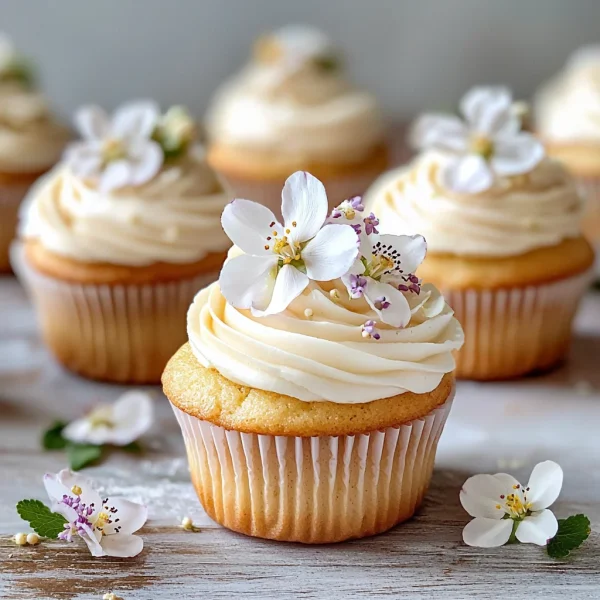 Elderflower Cupcakes