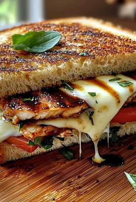 Grilled Balsamic Vinaigrette Sandwich Melt: A Flavorful Delight