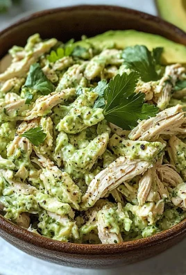 Healthy Green Goddess Chicken Salad (High-Protein)