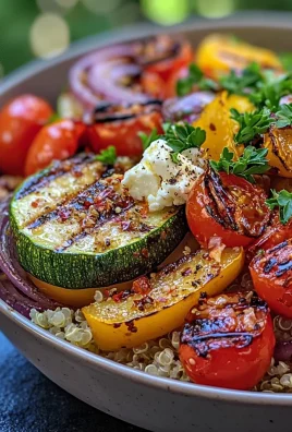 Healthy Grilled Mediterranean Bowl