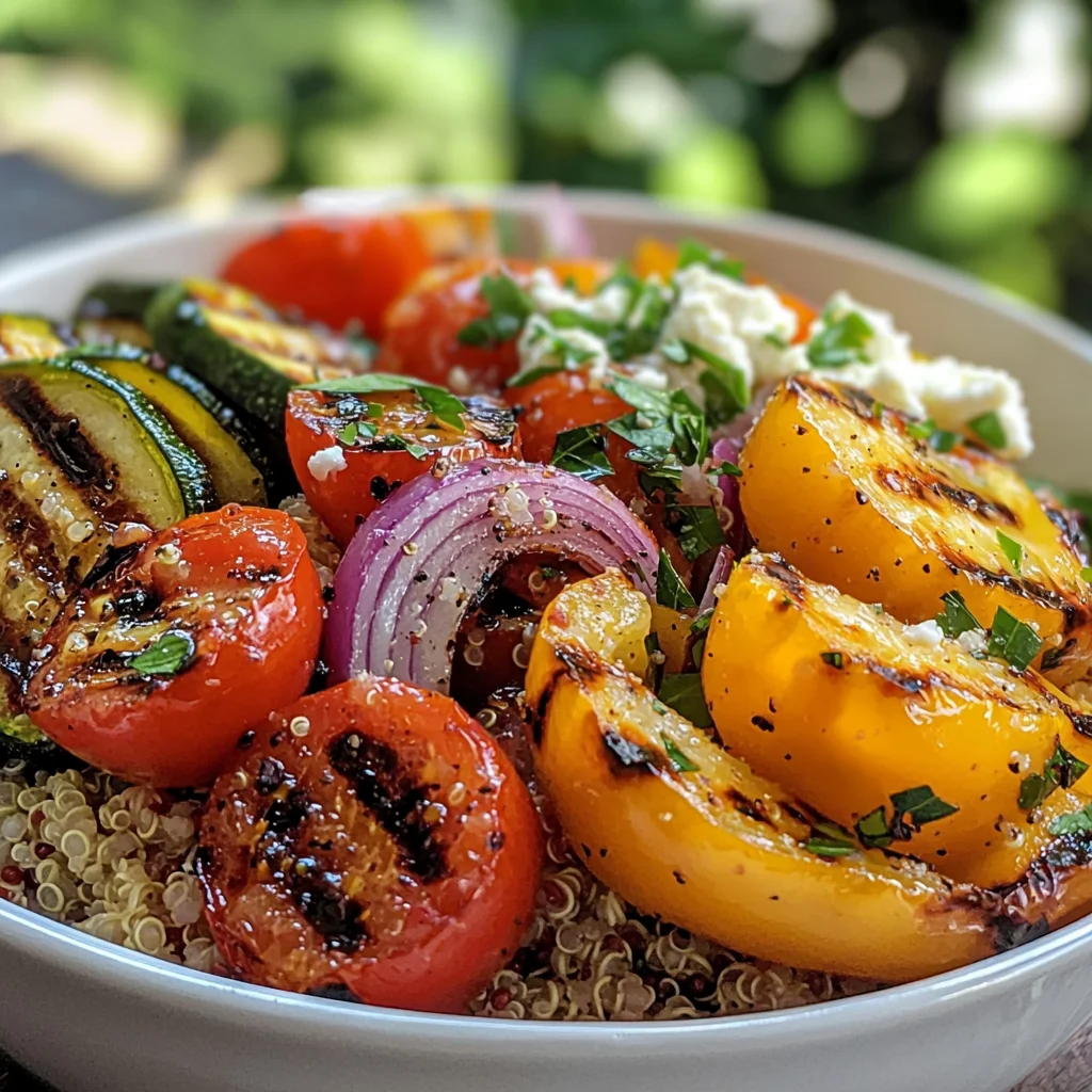 Healthy Grilled Mediterranean Bowl image 3