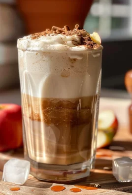 Iced Apple Crisp Nondairy Cream Chai Latte