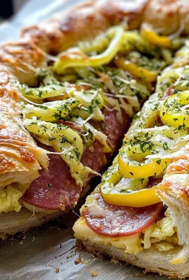 Italian Crescent Roll Sandwich Bake - Easy Party Favorite