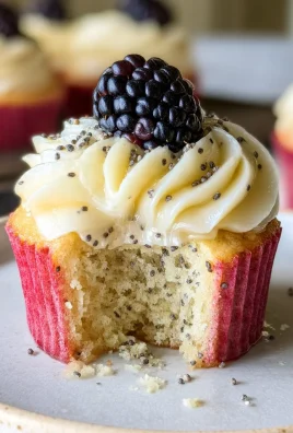 Lemon Poppy Seed Cupcakes