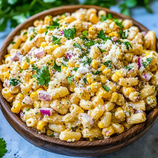 Mexican Street Corn Pasta Salad Recipe | Easy & Flavorful