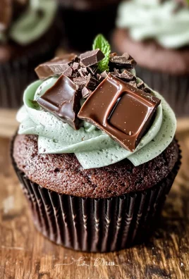 Mint Chocolate Cupcakes