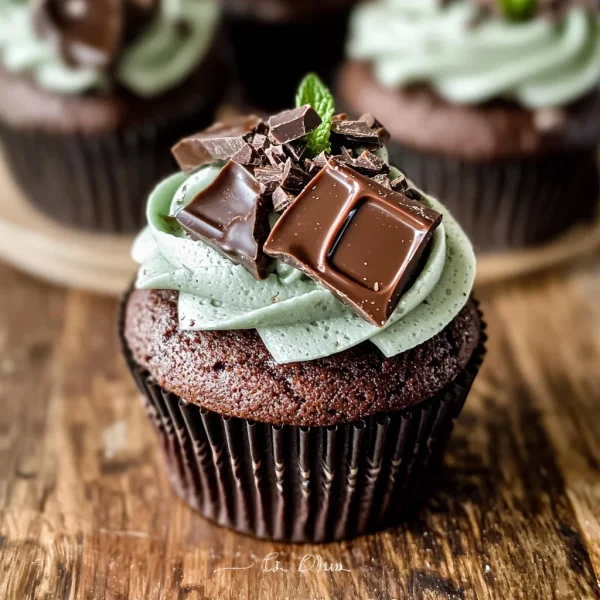 Mint Chocolate Cupcakes