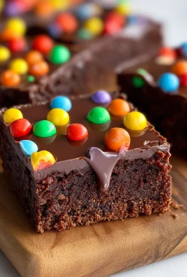 No-Bake Vegan Cosmic Brownies
