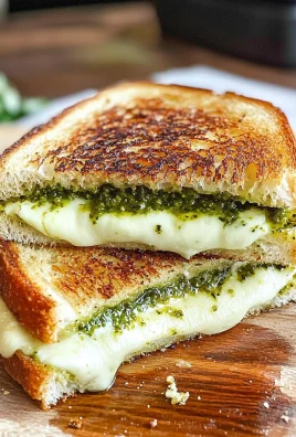 Pesto Mozzarella Grilled Cheese Recipe