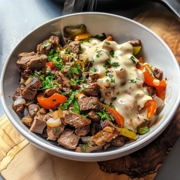 Philly Cheesesteak Bowls – Easy Low-Carb Dinner Idea