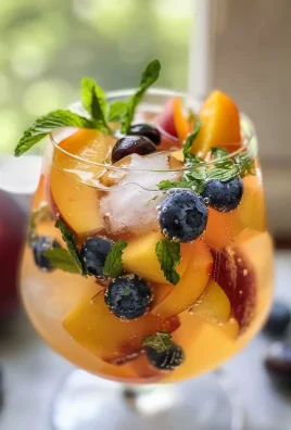 Refreshing Peach Sangria