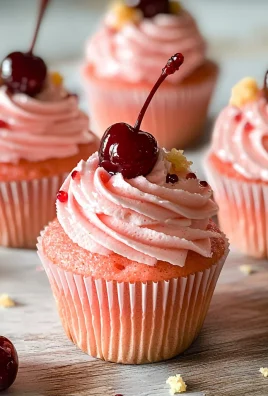 Shirley Temple Cupcakes