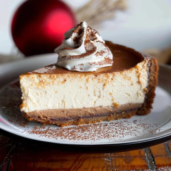 Spiced Chai Cheesecake + Gingersnap Crust