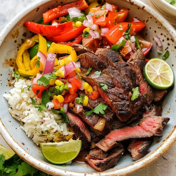 Steak Fajita Bowl Recipe