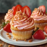 Strawberry Crunch Cupcakes: A Delicious Nostalgic Treat