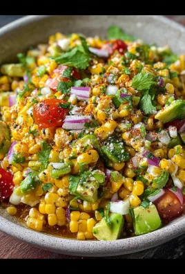 Summer Corn Salad with Avocado