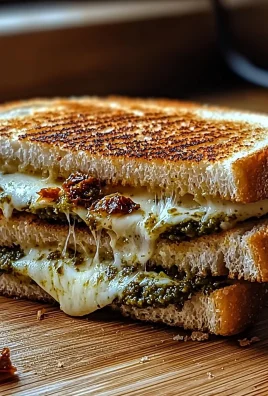 Sun-Dried Tomato Pesto Grilled Cheese: A Flavor Delight!
