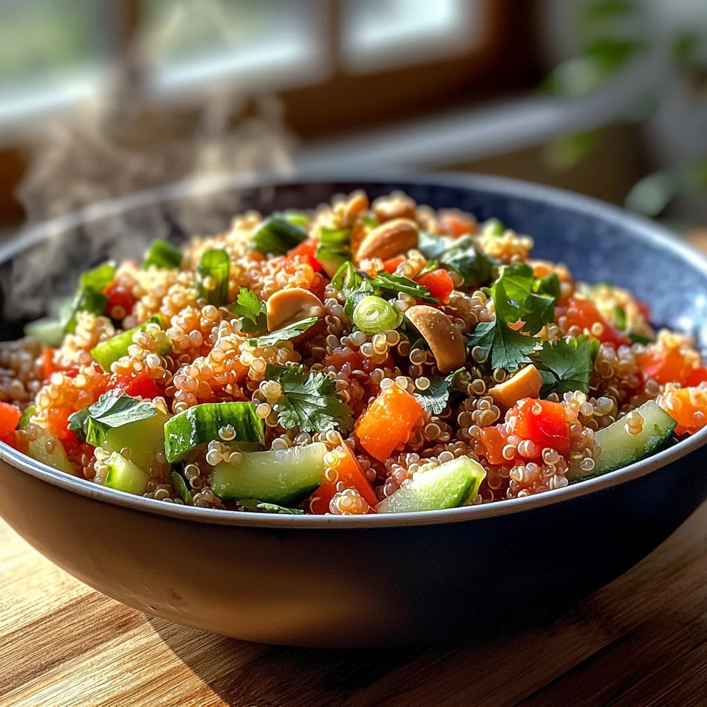 Thai Quinoa Crunch Salad: A Refreshing Healthy Delight! image 3