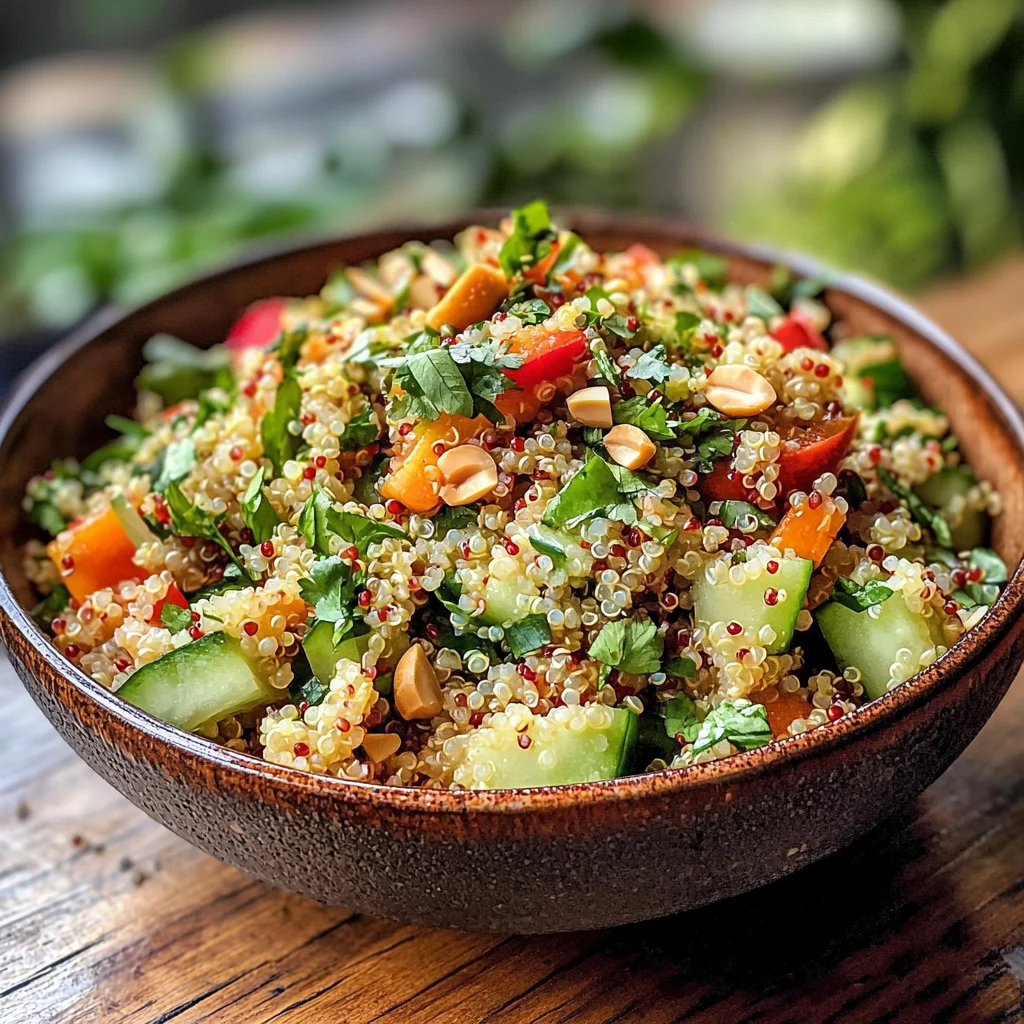 Thai Quinoa Crunch Salad: A Refreshing Healthy Delight! image 4