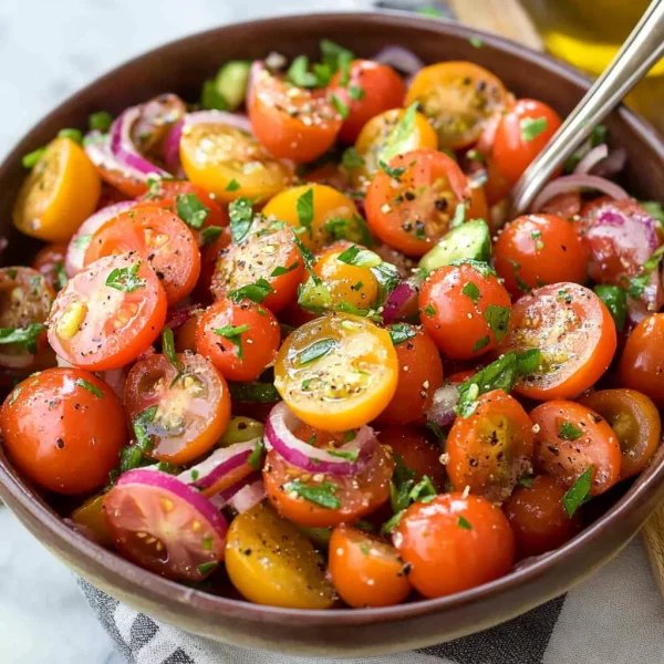 The Best Summer Cherry Tomato Salad Recipe