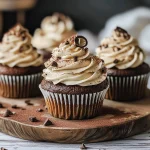 Tiramisu Cupcakes – Espresso-Infused, Creamy Frosting