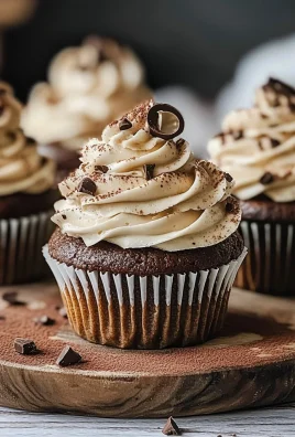 Tiramisu Cupcakes – Espresso-Infused, Creamy Frosting